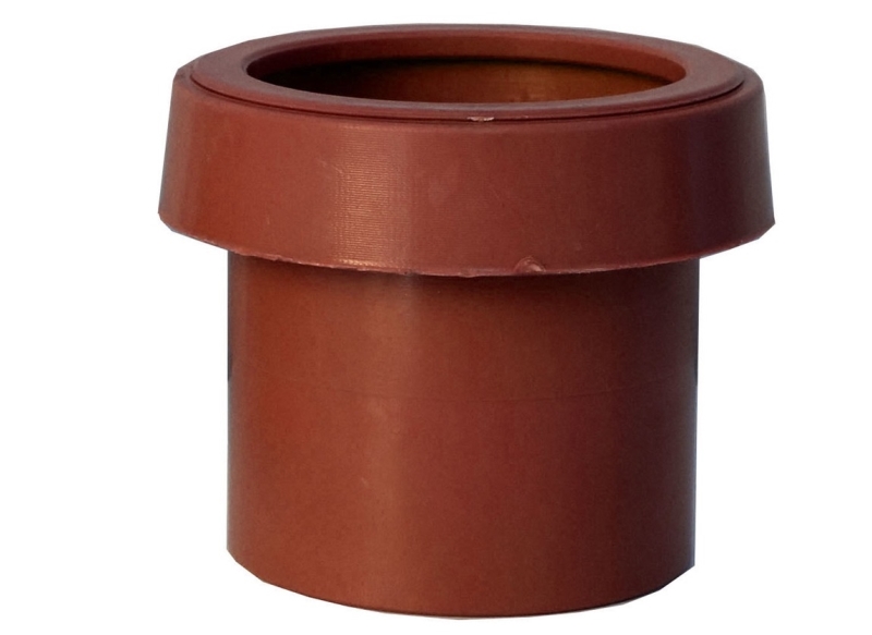 Coupling For 110mm PVC Pipe - Ø110 Female (Brown)