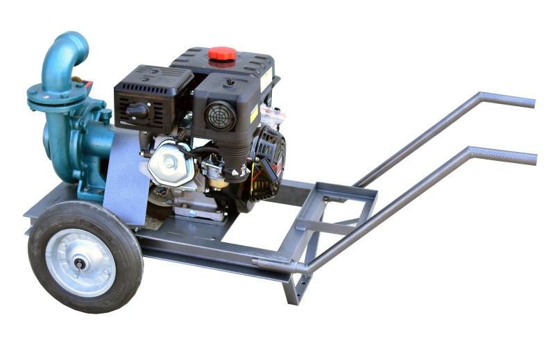 13 HP Gasoline  Motopump High Pressure  - Electric Start