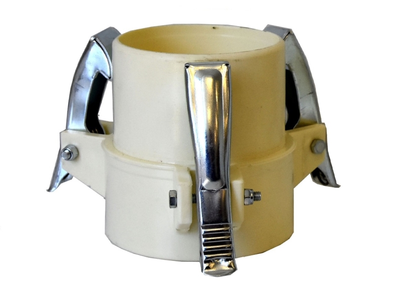 Coupling For 90mm PVC Pipe -  Ø90  Male (Cream)