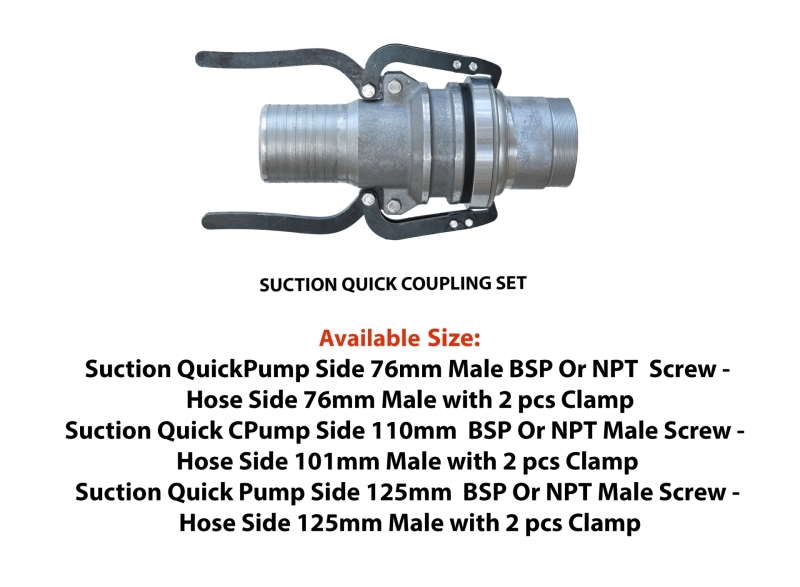 Suction Quick Coupling Set